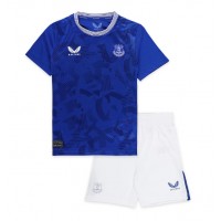 Everton Ashley Young #18 Replica Home Minikit 2024-25 Short Sleeve (+ pants)